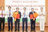 Khánh Hoà công bố nhiều quyết định về công tác cán bộ