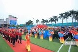 Hà Nội: Hàng nghìn người tham dự Đại hội Thể dục thể thao xã Ô Diên lần thứ I