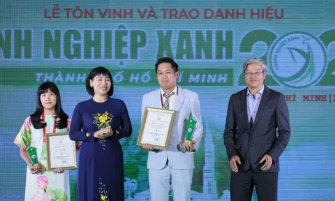 SAPUWA được vinh danh Doanh nghiệp xanh TP.HCM 2024