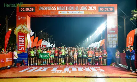 1 giải chạy marathon hút hơn 10.000 người tham gia, có sự đồng hành của Herbalife Việt Nam, khuyến khích lối sống năng động lành mạnh