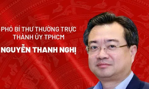 Chân dung tân Phó Bí thư Thường trực Thành ủy TPHCM Nguyễn Thanh Nghị