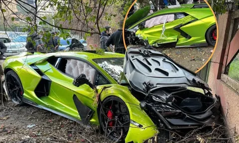 Kỹ thuật viên gây tai nạn cho siêu xe Lamborghini Revuelto trong ngày bàn giao đến khách hàng