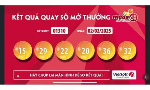 Mùng 5 Tết, một vé Vietlott trúng thưởng hơn 152 tỉ đồng