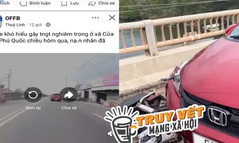 Cựu cán bộ địa chính có dấu hiệu say xỉn, lái xe tông chết người ở Phú Quốc