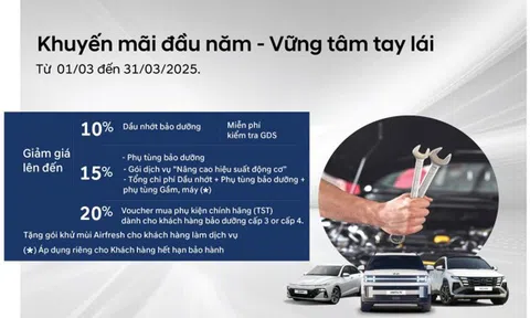 Hyundai Thành Công Bình Dương khuyến mãi đầu năm – Vững tâm tay lái