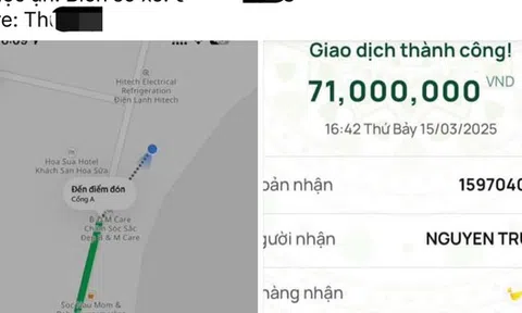 Nữ hành khách chuyển nhầm 71 ngàn thành 71 triệu đồng đã gặp tài xế xe Grab