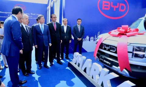 BYD khởi công nhà máy ôtô điện ở Campuchia