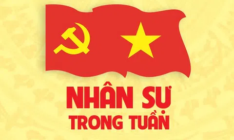 Nhân sự trong tuần: Nhiều cán bộ được phân công, bầu chức danh mới