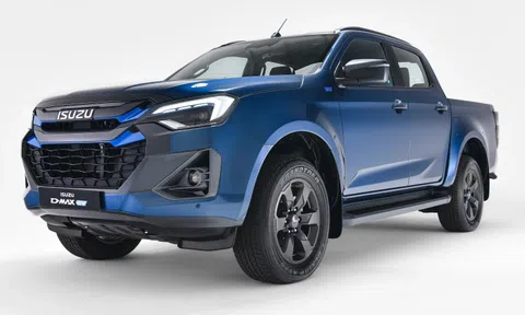 Bán tải điện Isuzu D-Max EV đi được 263 km cho một lần sạc
