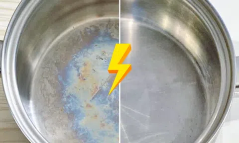 Rửa sạch đến mấy nồi chảo inox vẫn loang lổ vệt "cầu vồng" - Sự thật khiến ai cũng bất ngờ!