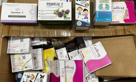 Cận cảnh các loại thuốc, thực phẩm chức năng giả vừa bị thu giữ