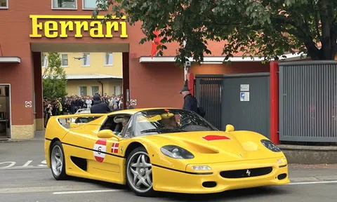 Hành trình siêu xe quy tụ 23 chiếc Ferrari F50