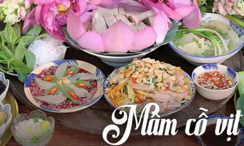 Ngắm mâm cỗ vịt dịp Tết Đoan Ngọ "tuyệt đối ngon, tuyệt đối điện ảnh" của mẹ đảm Hà Nội