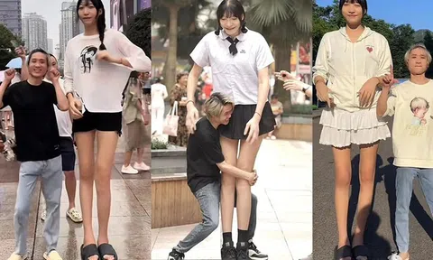 Chàng trai "tí hon" yêu say đắm cô gái "khổng lồ" cao 2m2, biết lý do ai cũng bất ngờ