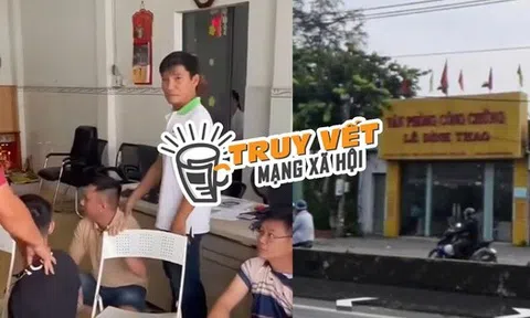 Thực hư clip công an mang theo súng vào phòng công chứng khống chế kẻ làm giả sổ đỏ