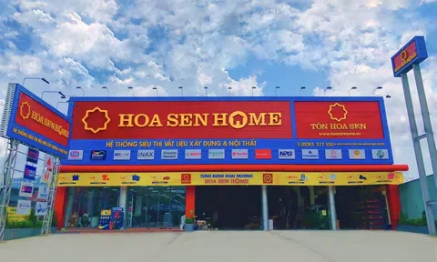 Hoa Sen muốn tìm 500 mặt bằng hơn 1.200 m2 để mở rộng mảng vật liệu