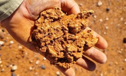 Hai người đàn ông đào được cục vàng khổng lồ trị giá 4,1 tỷ đồng