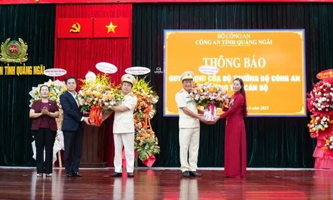 Quảng Ngãi có giám đốc Công an tỉnh 47 tuổi