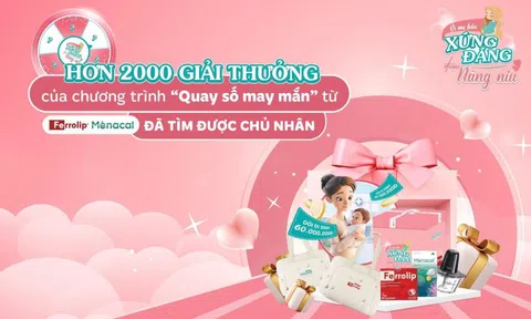 Hơn 2000 giải thưởng của chương trình “Quay số may mắn” từ Ferrolip và Menacal đã tìm được chủ nhân