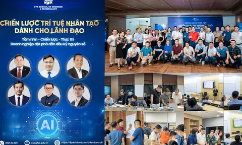 Khai giảng khóa học Chiến lược trí tuệ nhân tạo (AI) dành riêng cho các nhà quản trị doanh nghiệp độc quyền FPT
