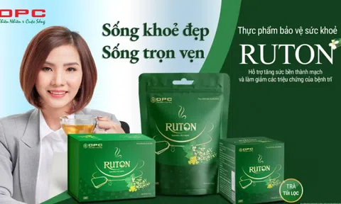 Trà Ruton OPC - Chăm sóc hệ tuần hoàn cho người ít vận động, ngồi nhiều