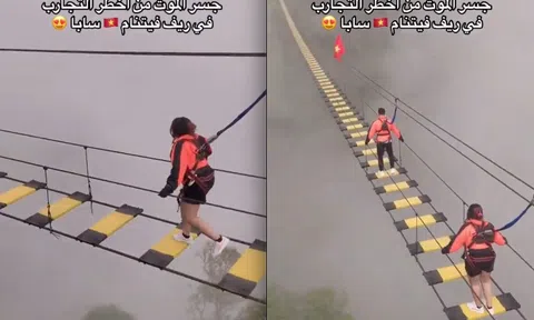 "Cầu tử thần" ngay giữa Việt Nam hút khách nước ngoài trải nghiệm, nhiều người Việt sợ hãi không dám thử