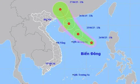 Áp thấp nhiệt đới hình thành trên Biển Đông