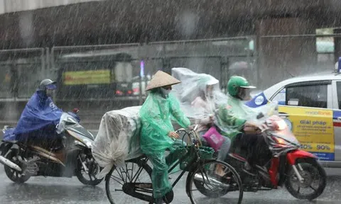 Mưa lớn tiếp tục bao trùm miền Bắc