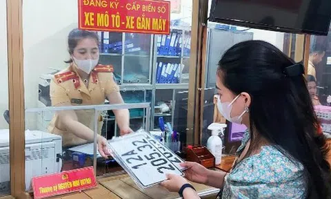 Ký hiệu biển số xe được cấp như thế nào sau hợp nhất tỉnh, thành từ 1-7?