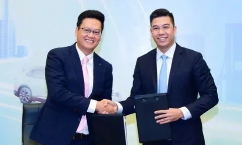 V-Green hợp tác VietinBank phát triển hạ tầng trạm sạc ôtô VinFast