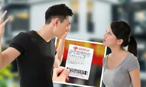Chồng trúng số gần 29 tỷ đồng nhưng lại làm một việc khiến vợ nằng nặc đòi ly hôn