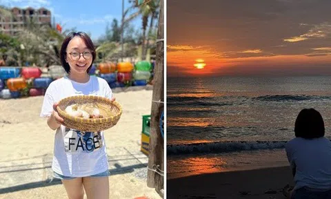 Bỏ việc lương gần 50 triệu/tháng, cô gái về biển "chữa lành": Gia đình ngăn cản, sợ sống lông bông, thiếu ổn định