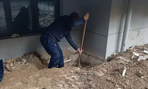 Người phụ nữ phát hiện ra thứ đáng sợ chôn dưới ngôi nhà mới mua