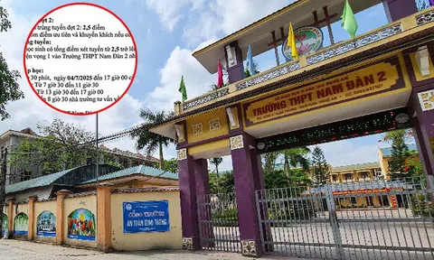 Học sinh chưa đạt 1 điểm/môn vẫn đỗ lớp 10 công lập ở Nghệ An: Nhà trường nói lý do