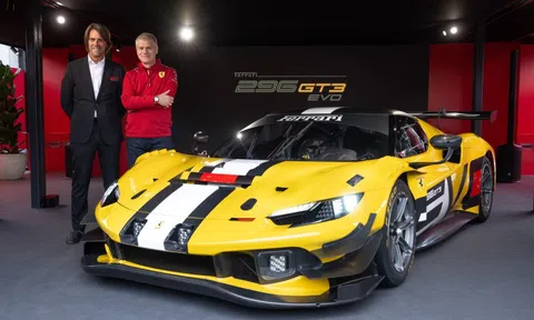 Ferrari 296 GT3 Evo - siêu xe đua mạnh 600 mã lực