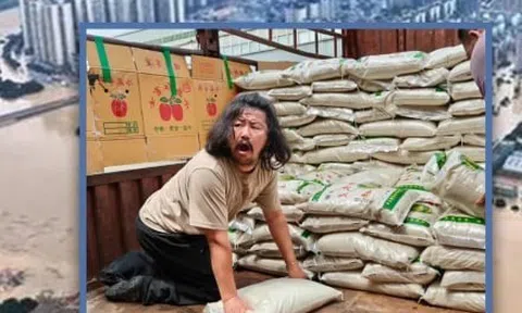 Người bại liệt nhặt ve chai gửi 5 tấn đồ cho nạn nhân lũ lụt, chỉ còn 2.000 đồng