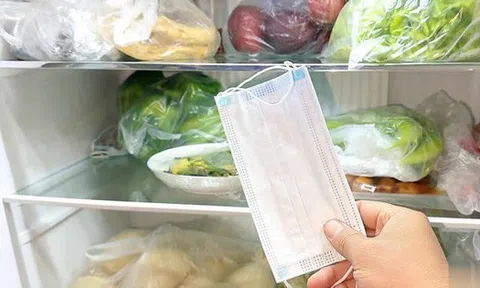 Cho khẩu trang vào tủ lạnh, hiệu quả "vàng mười" khiến tôi bất ngờ