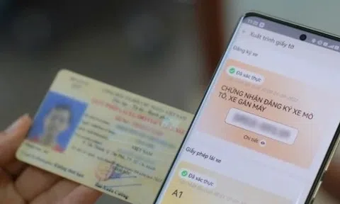 Vì sao VNeID chưa hiển thị giấy phép lái xe dù người dân đã hoàn thành thủ tục?