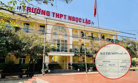 Gian lận thi lớp 10 ở Thanh Hóa: Từ bài thi điểm cao bất thường, lộ bí mật của 1 hiệu trưởng và 5 giáo viên