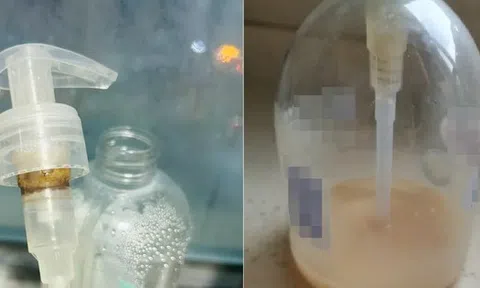 Lượng vi khuẩn vượt tiêu chuẩn gấp 600 lần! Đừng dùng loại nước rửa tay này!