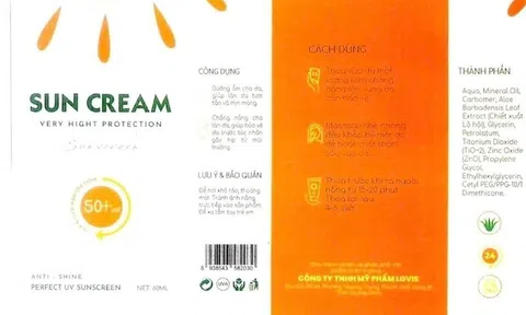 Phát hiện hai loại kem chống nắng giả, chỉ số SPF chưa tới 70% so với công bố