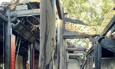 Cháy chùa Báo Quốc - di tích lịch sử văn hóa cấp quốc gia tại Hưng Yên