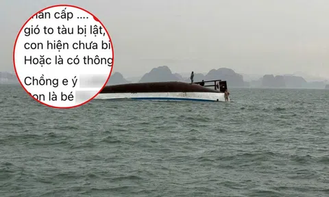 Gia đình Hà Nội đi trên tàu bị lật, 3 người mất liên lạc: Đi tiếp Hạ Long sau chuyến du lịch cùng công ty