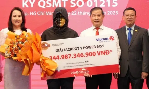 Chồng giấu vợ cả ngày khi biết tin trúng Vietlott gần 345 tỷ đồng