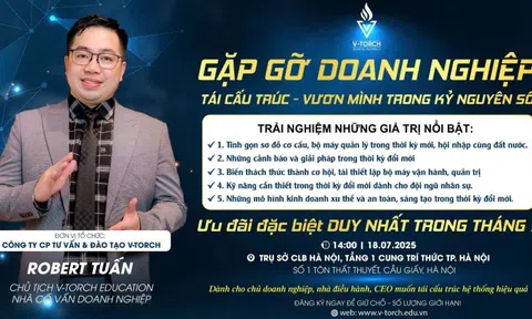 Doanh nghiệp bứt phá kỷ nguyên số với sự đồng hành của Chuyên gia Robert Tuấn và GS.TS Nguyễn Đình Chiến