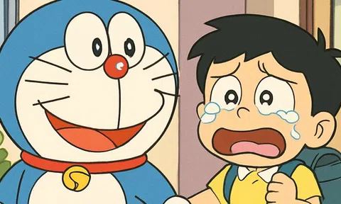 Mượn Doraemon "cỗ máy thời gian" xem thử ngày đầu tiên nhóm bạn Nobita - Shizuka đi học lớp 1, phụ huynh coi mà bồi hồi theo