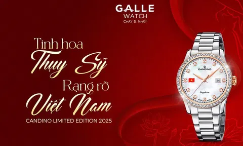 Candino Limited Edition 2025: Tinh hoa Thụy Sỹ – Rạng rỡ Việt Nam