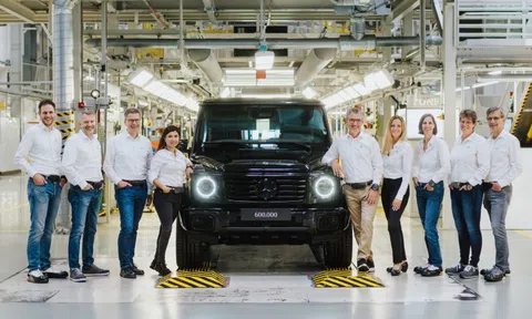 Chiếc Mercedes-Benz G-Class thứ 600.000 xuất xưởng