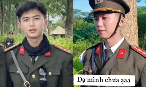 Thoại đúng 4 chữ, chiến sĩ SN 2005 được phong "nam thần quân đội": Hé lộ danh tính