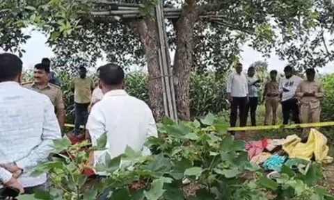 Điện giật, 5 người trong gia đình tử vong trên cánh đồng